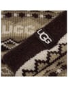 Ugg + W Cressida Cozy Quarter Sock Uggisle Coffee Grounds Multi - 3