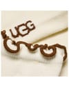 Ugg + W Karsyn Lettuce Edge Quarter Sock II Vanille/Chestnut - 3