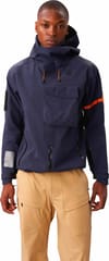 Uppervoid + Classic S Hardshell Jacket M Navy - 3