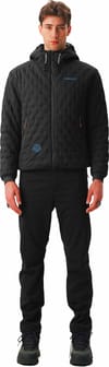 Uppervoid + Sirius S Hooded Mid Layer Insulated Jacket M Black