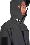 Uppervoid + Classic S Hardshell Jacket M Grey - 10