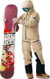 Uppervoid + Astra S Snow Jump Suit U Khaki - 8
