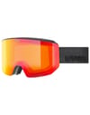 Lace Attract FM Black Matt Mirror Red (S2) + Uvex