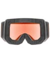 Uvex + Lace Attract FM Black Matt Mirror Red (S2) - 3