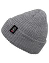 Rib Beanie Osfa Grey + Van Deer