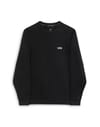 Core Basic Crew Fleece Black + Vans