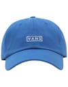 Curved Bill Jockey True Blue + Vans