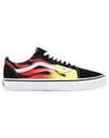 Uy Old Skool Flame Black/True White + Vans