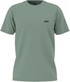Left Chest Logo Tee Iceberg Green + Vans