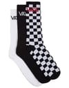 Classic Crew Black/White + Vans