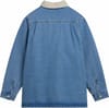 Vans + Drill Chore Denim Sherpa Coat Stonewash Blue
