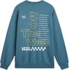 Vans + Posted Loose Crew Bluestone