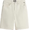 Check-5 Baggy Denim Short Marshmallow + Vans