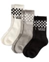Vans + Classic Check Crew Socks Black/White