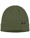 Core Basic Cuff Beanie Green Balsam + Vans
