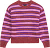 Rollins Stripe Sweater Poppy Ember Purplelcrce + Vans
