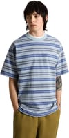 Vans + Stripe Ringer Loose SS Knit Soft Slate - 3