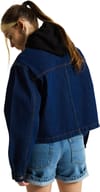 Vans + Emily Boxy Workwear Jacket Dark Rinse - 4