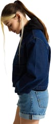 Vans + Emily Boxy Workwear Jacket Dark Rinse - 5