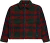 Yukon High Pile Jacquard Jacket Oil Green + Vans