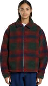 Vans + Yukon High Pile Jacquard Jacket Oil Green