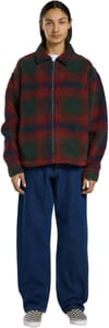 Vans + Yukon High Pile Jacquard Jacket Oil Green - 3