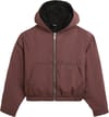 Vans + Foundry Hooded Cropped Reversible Jacket Port Brown