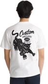 Vans + Custom Cat SS Tee White - 5