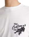 Vans + Custom Cat SS Tee White - 6