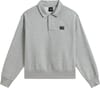 Polo Fleece Pullover Cement Heather + Vans