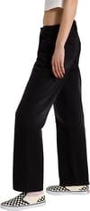 Vans + Check 5 Mid Rise Straight Pant Black Rinse - 5