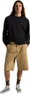 Vans + Left Chest II Loose LS Tee Black - 6