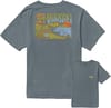 Bali Belly Premium Pkt Tee Graphite + Vissla