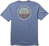 Vissla + Surf Check Comp Lite Eco Performance Tee Harbor Blue Heather - 3