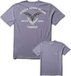 Bat Bandito SS PKT Tee Dusty Lilac + Vissla