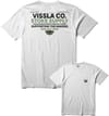 Stoke Supply SS PKT Tee White + Vissla