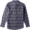Vissla + Central Coast Eco LS Flannel Navy Heather