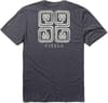 Vissla + Lost Coast Comp Lite Eco Drirelease SS Tee Black Heather