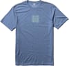 Vissla + Lost Coast Comp Lite Eco Drirelease SS Tee Harbor Blue Heather
