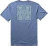 Vissla + Lost Coast Comp Lite Eco Drirelease SS Tee Harbor Blue Heather - 3