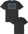 Outside Sets Comp Lite Eco Drirelease Tee M Black Heather + Vissla