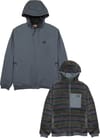 Sequoia Reversible Jacket Dark Grey + Vissla