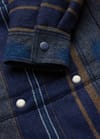 Vissla + Woolf Sherpa Shirt Jacket M Dark Naval - 4