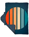 Voited + Travel Blanket Sunset Stipes