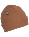 Full Stone Beanie Dark Brown + Volcom