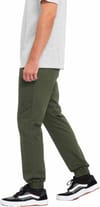 Volcom + Frickin Slim Jogger Dark Green - 3