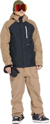 Volcom + Rain Gore-Tex Bib Overall Chestnut Brown - 3