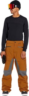 Volcom + Rnge Stretch Gore-Tex Pant Caramel - 3