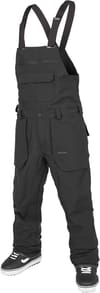 Roan Bib Overall Black + Volcom