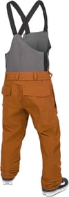 Volcom + Roan Bib Overall Caramel